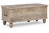 Fossil Ridge Storage Bench