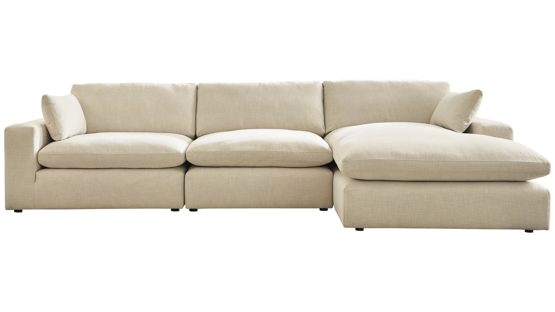 Elyza 3-Piece Sectional with Chaise