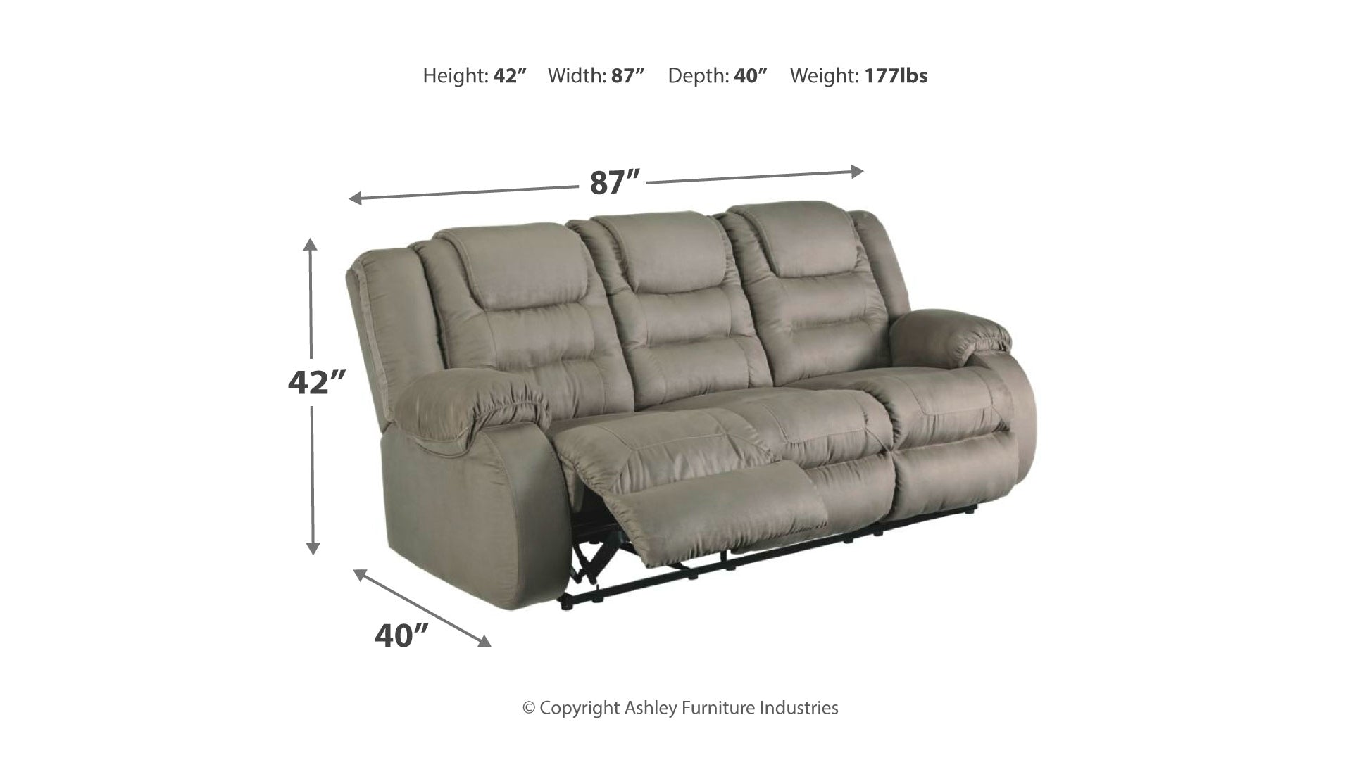 McCade Reclining Sofa