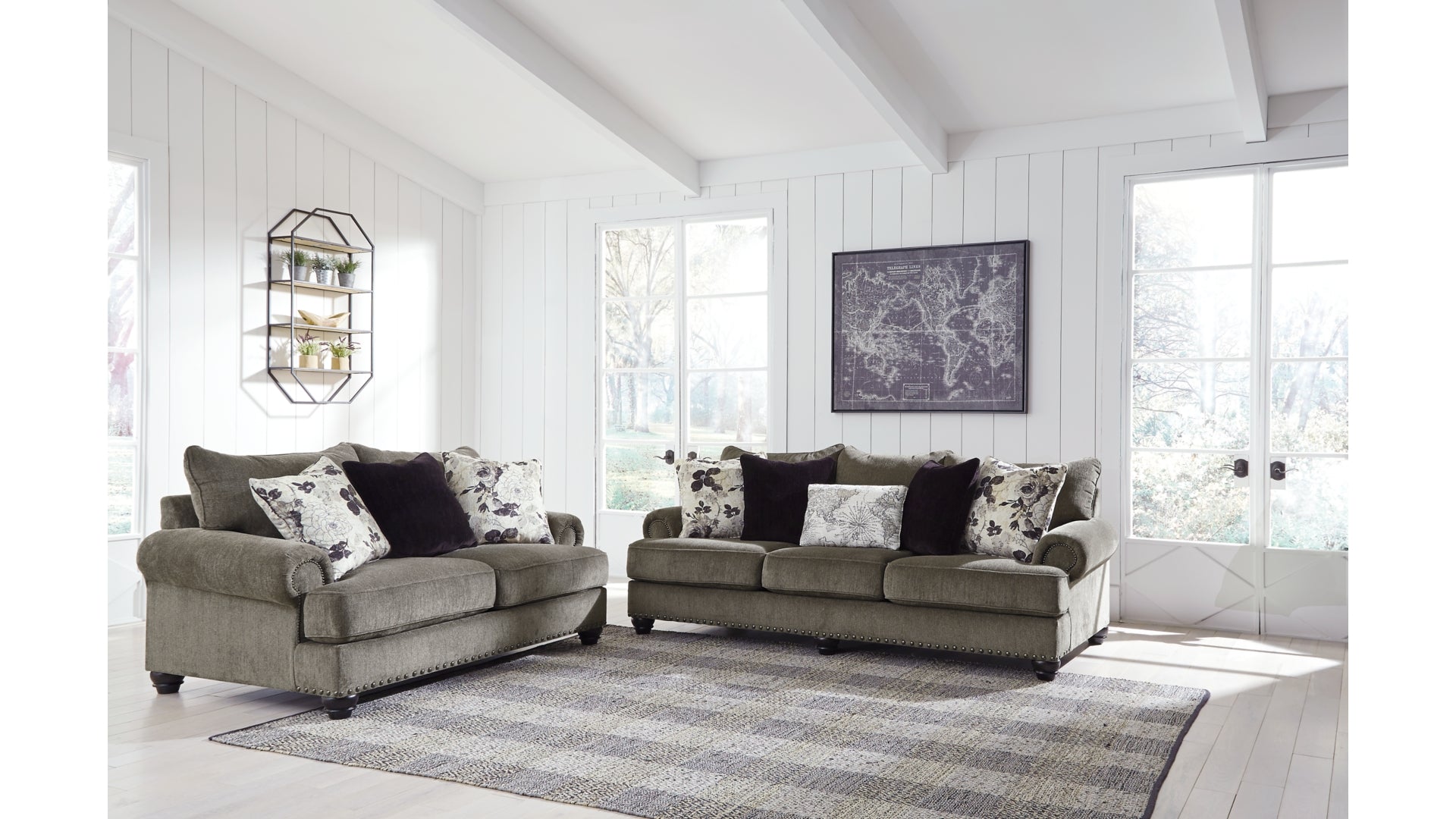 Sembler Sofa and Loveseat