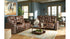 Party Time Power Reclining Loveseat with Console