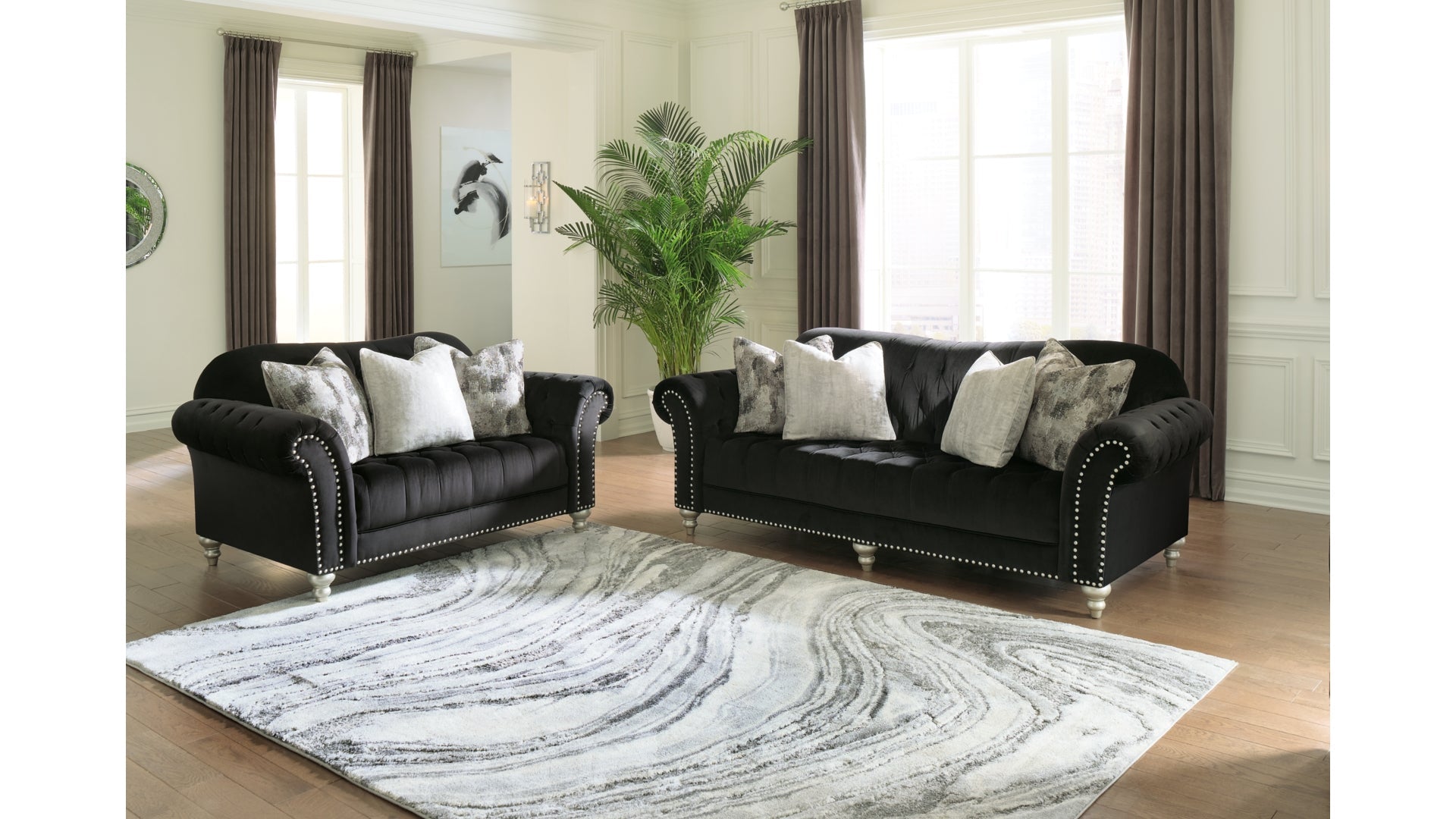 Harriotte Sofa and Loveseat