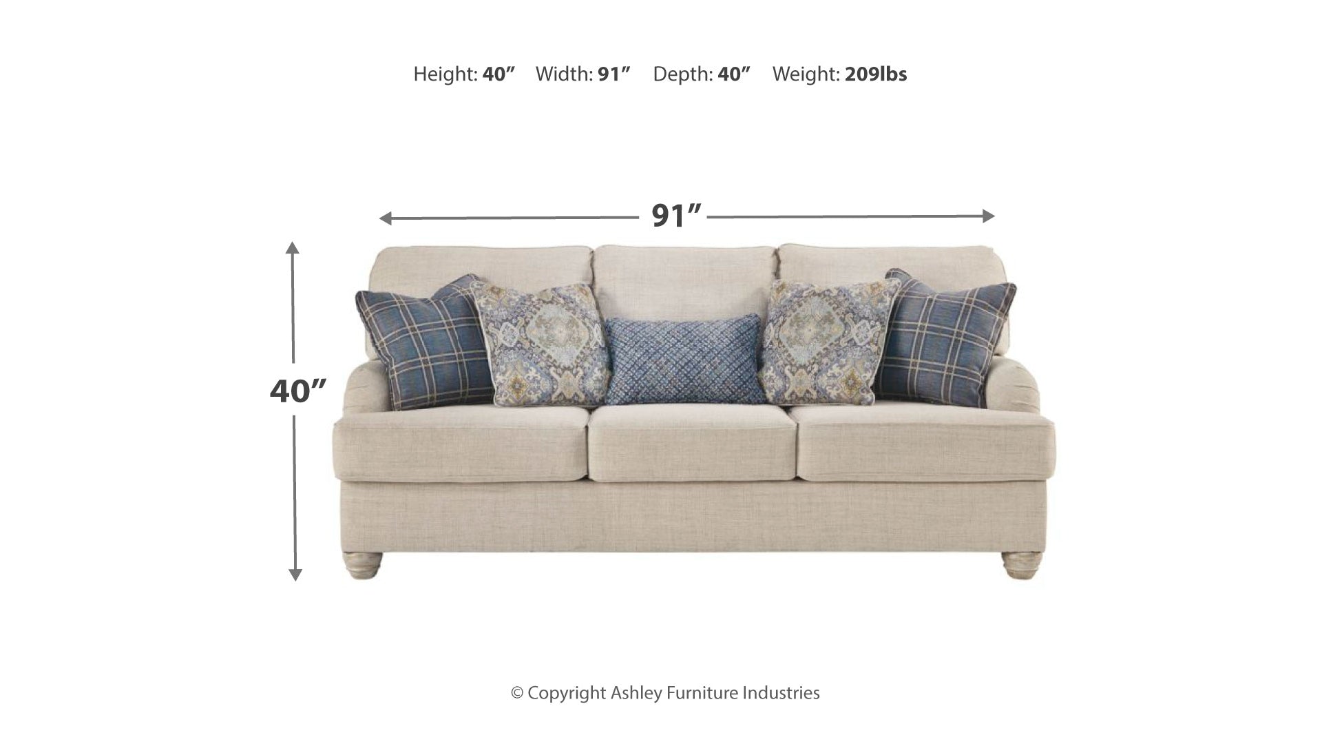 Traemore Queen Sofa Sleeper
