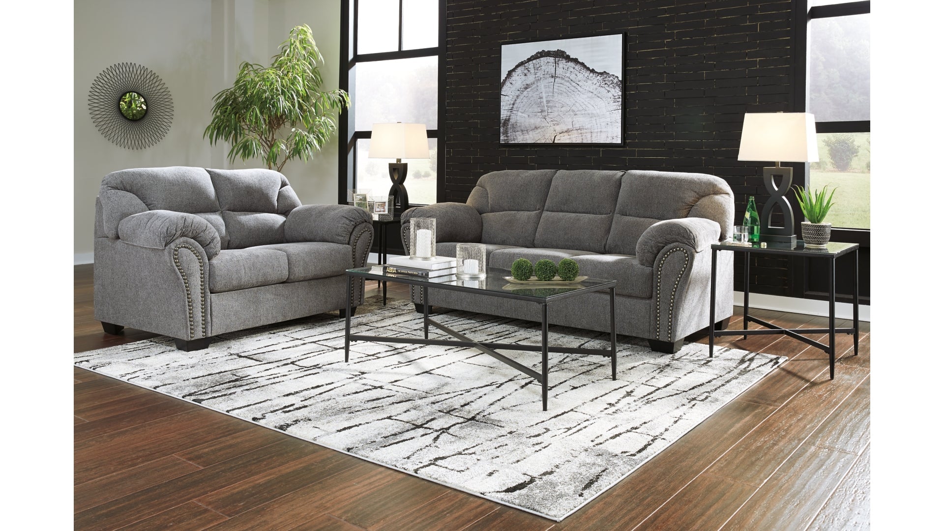 Allmaxx Sofa and Loveseat