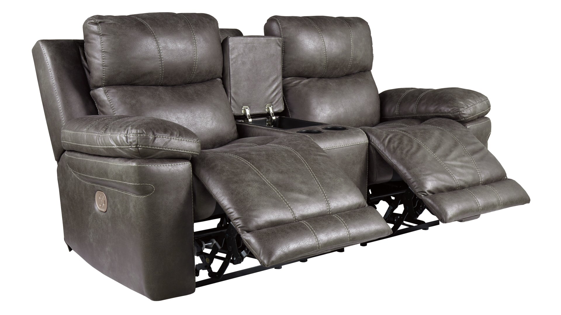 Erlangen Power Reclining Loveseat with Console
