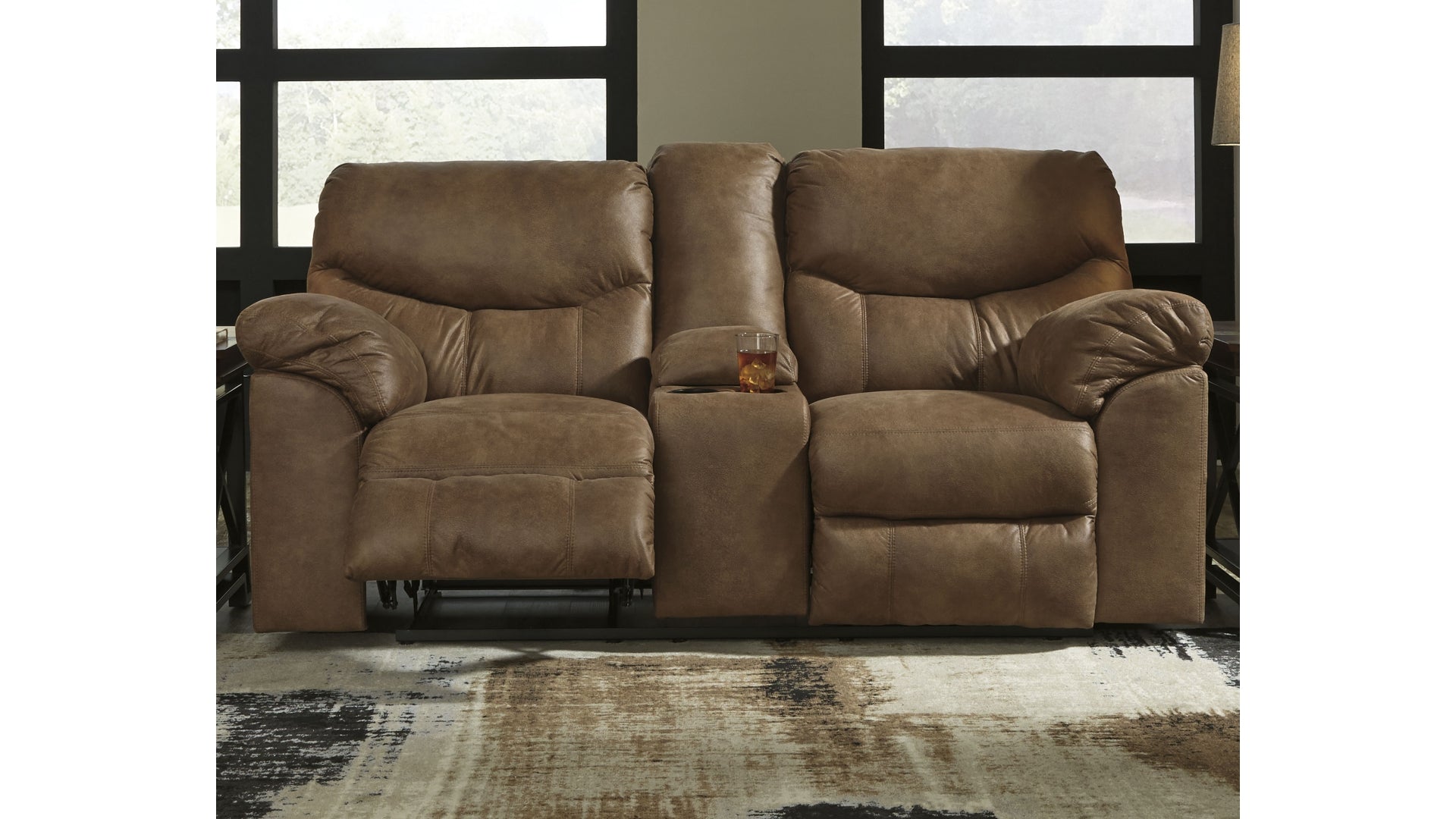 Boxberg Power Reclining Loveseat with Console
