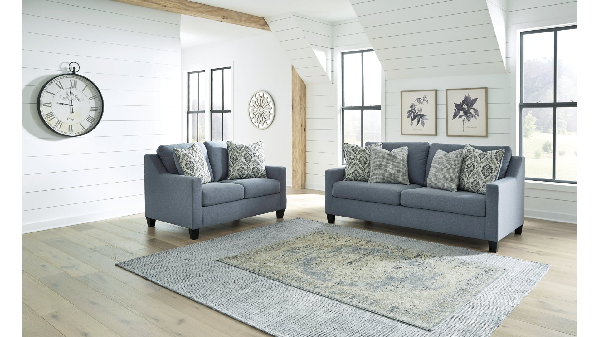 Lemly Sofa and Loveseat