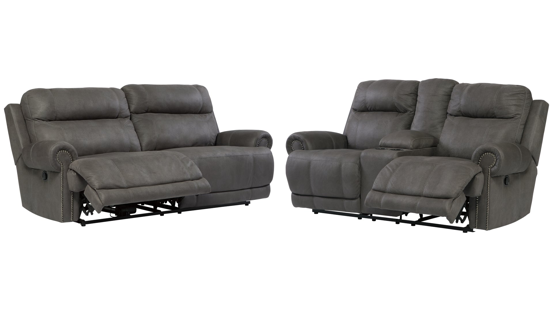 Austere Sofa and Loveseat