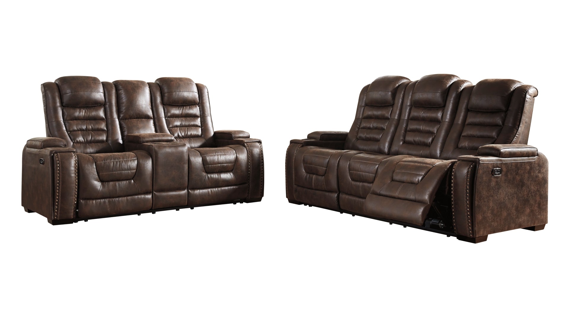 Game Zone Sofa and Loveseat
