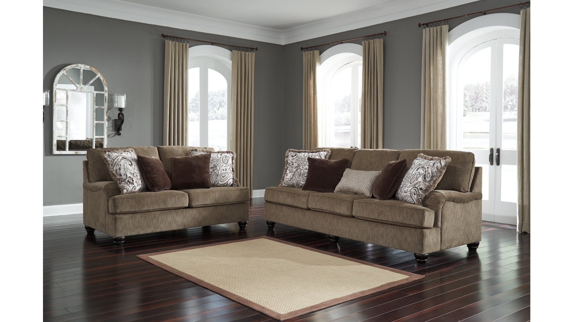 Braemar Sofa and Loveseat