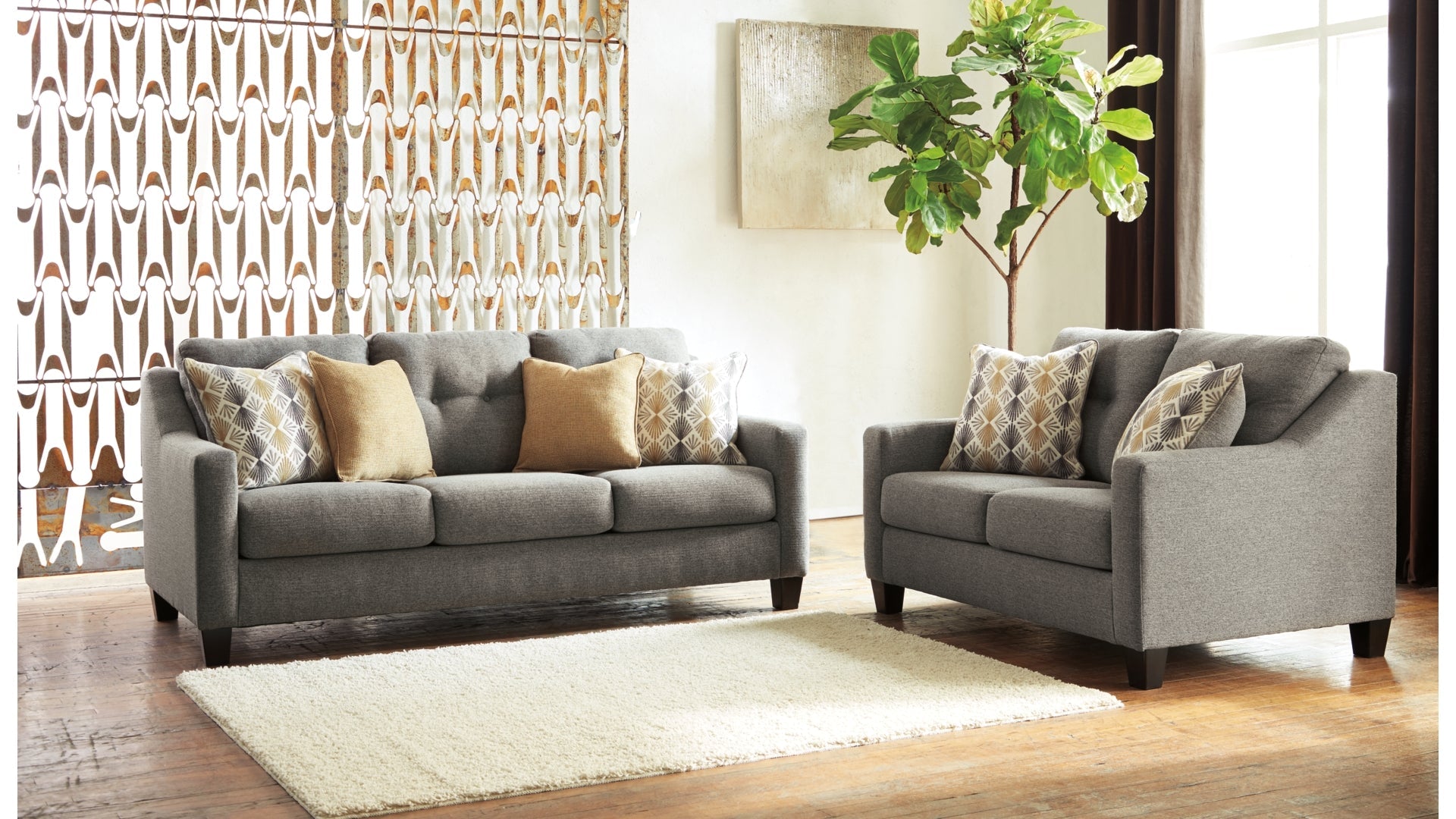 Daylon Sofa and Loveseat