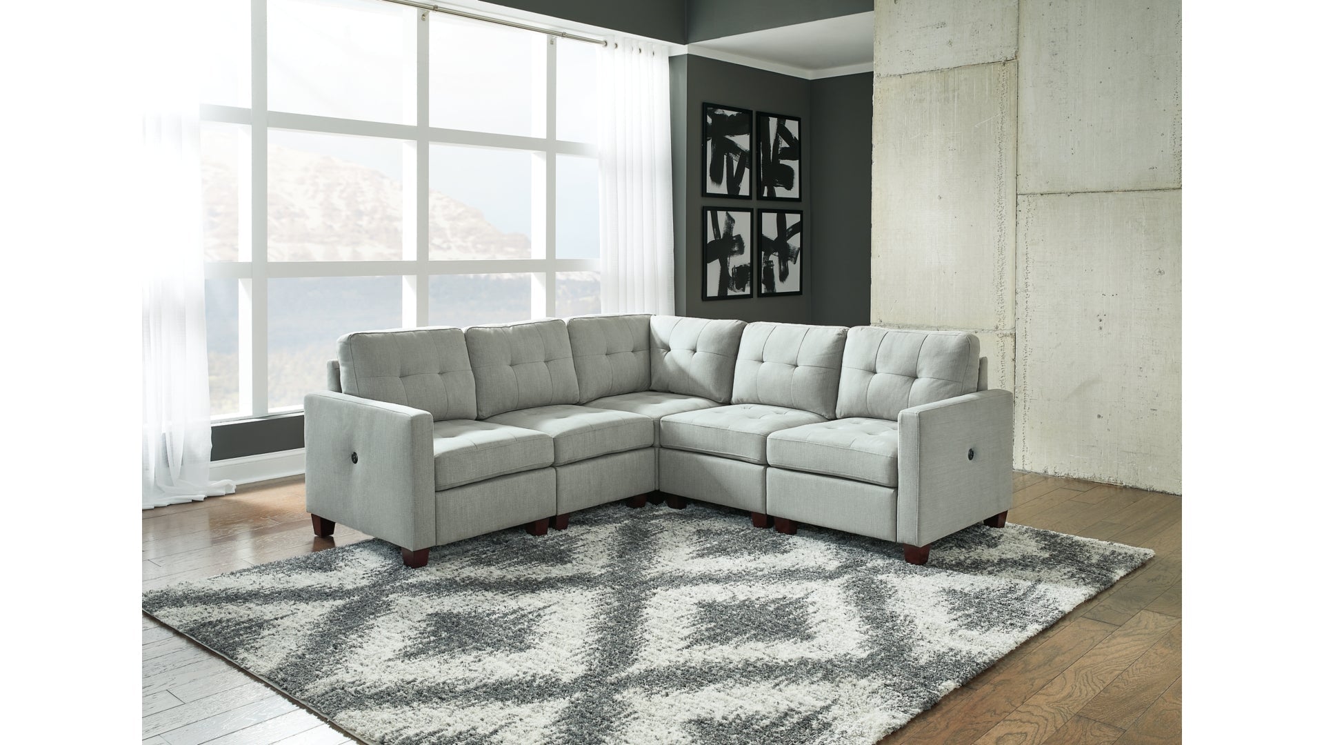 Edlie 5-Piece Sectional
