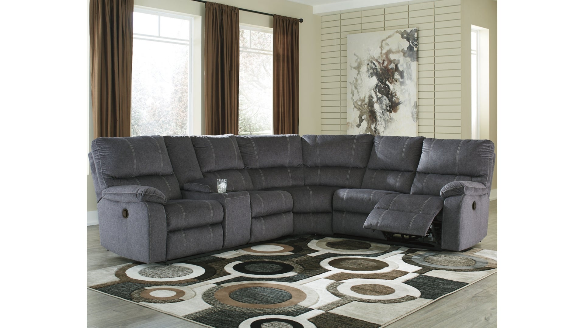 Urbino 3-Piece Reclining Sectional