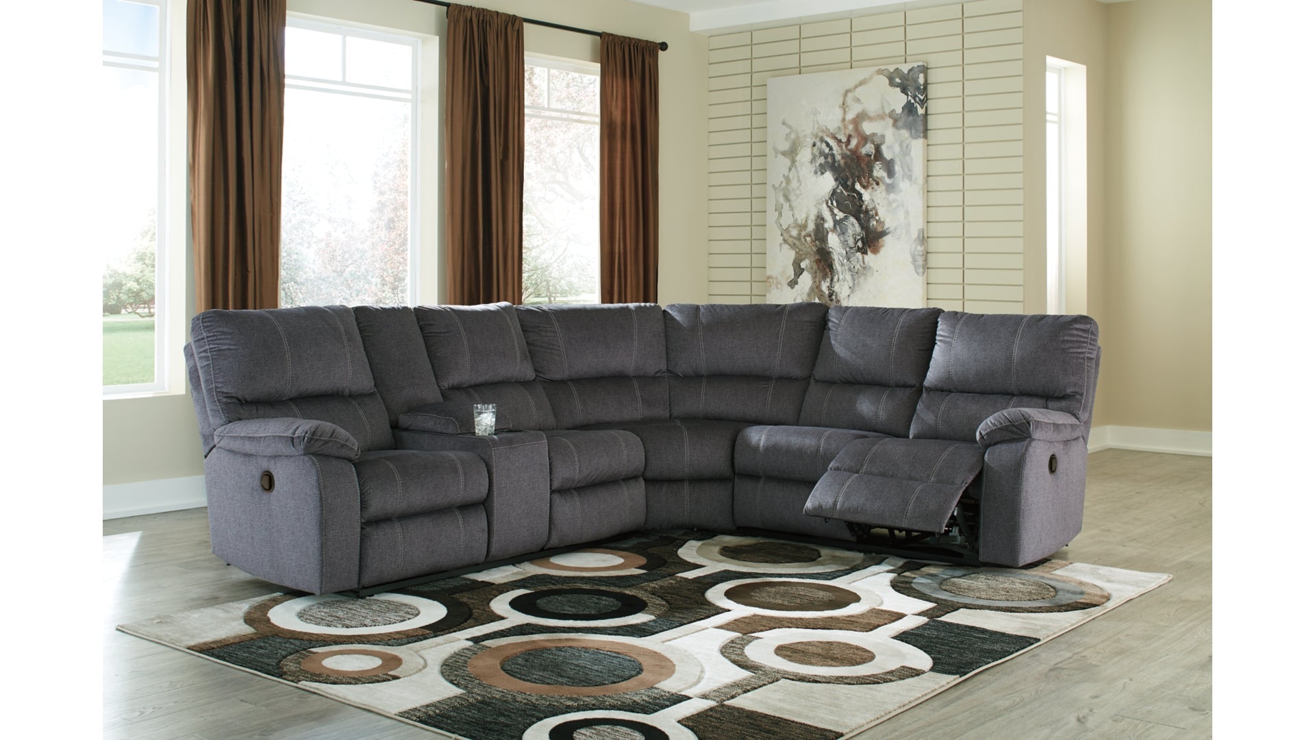 Urbino 3-Piece Reclining Sectional