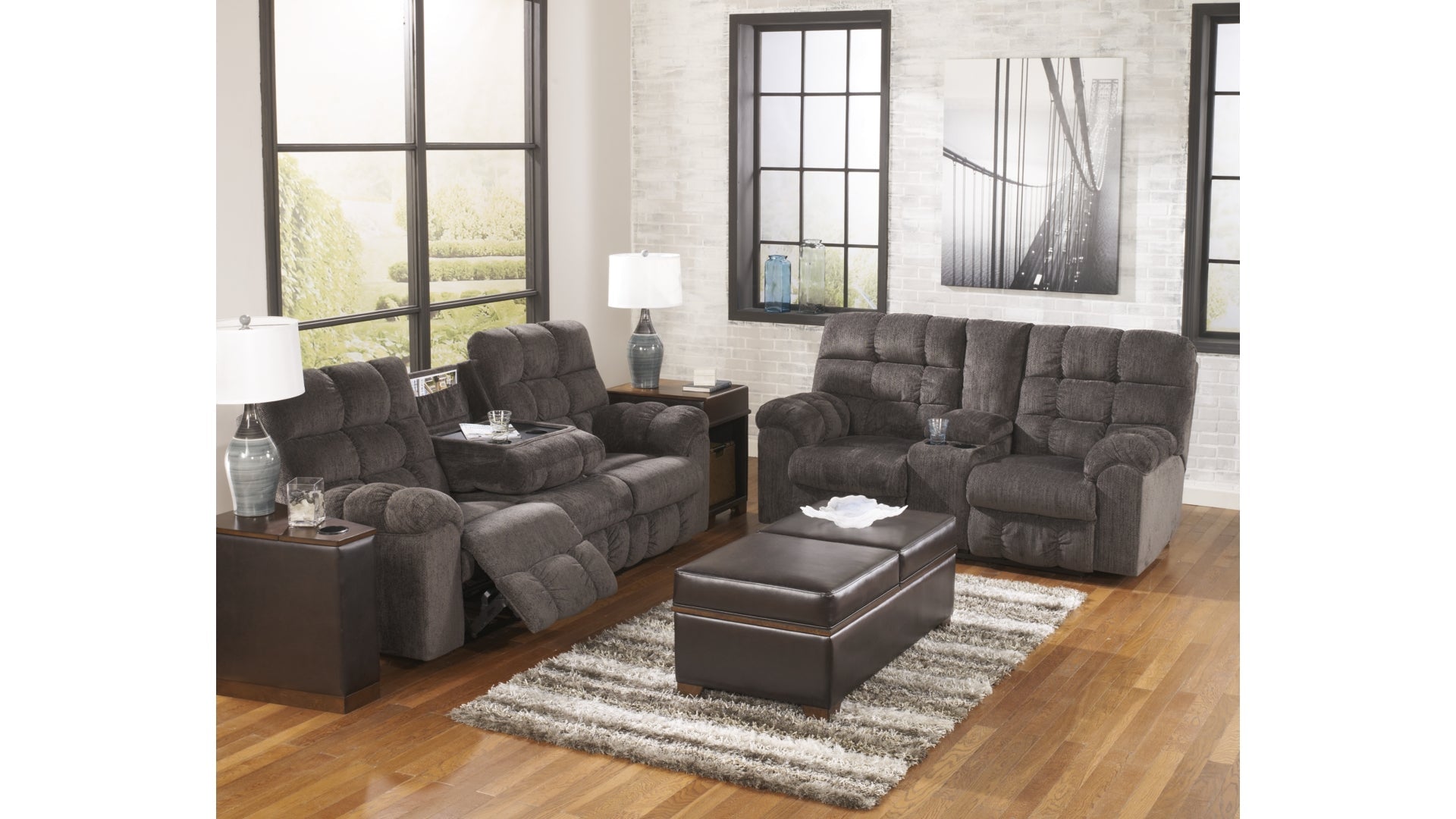 Acieona Sofa and Loveseat