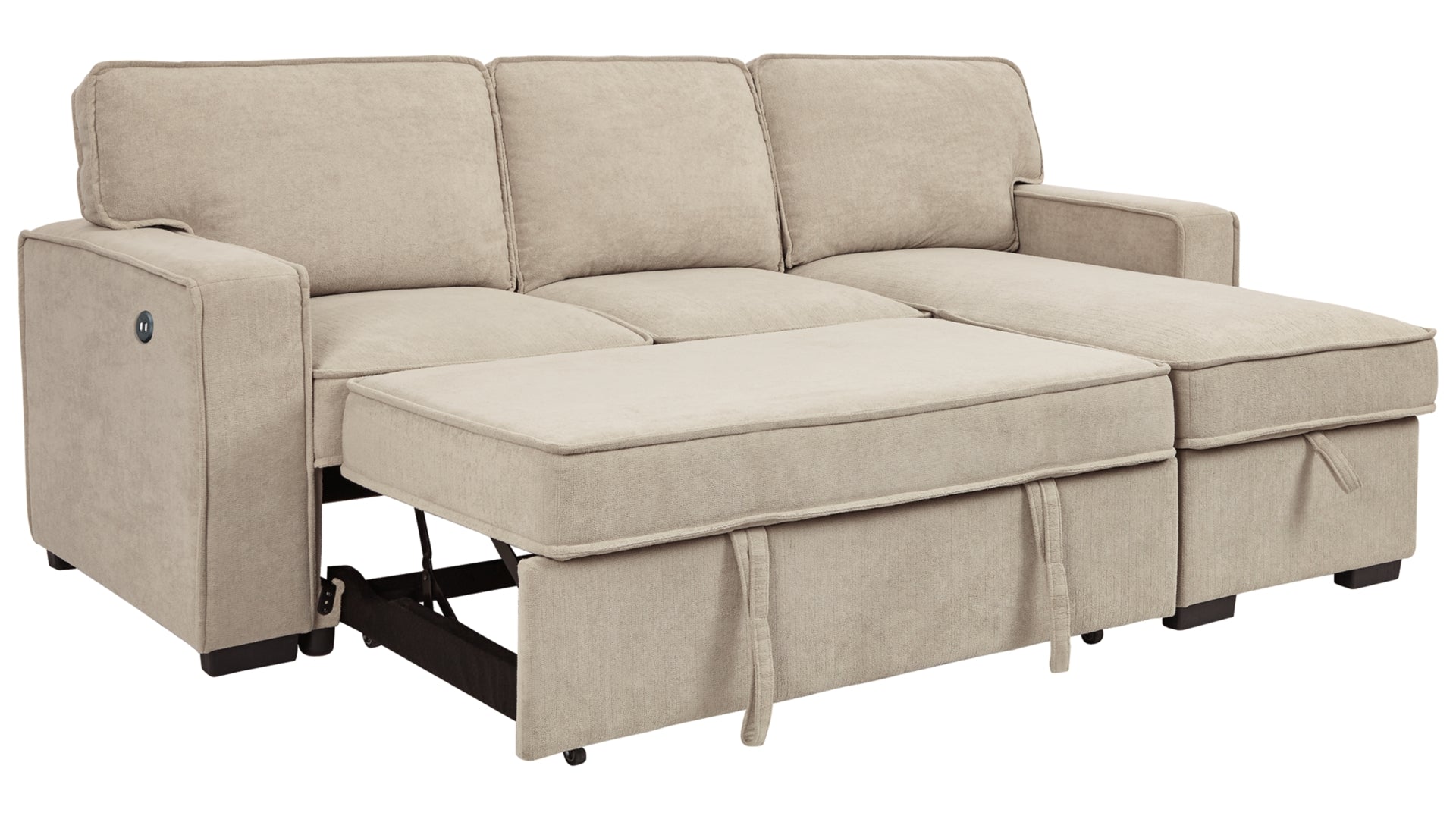 Darton 2-Piece Sleeper Sectional with Storage