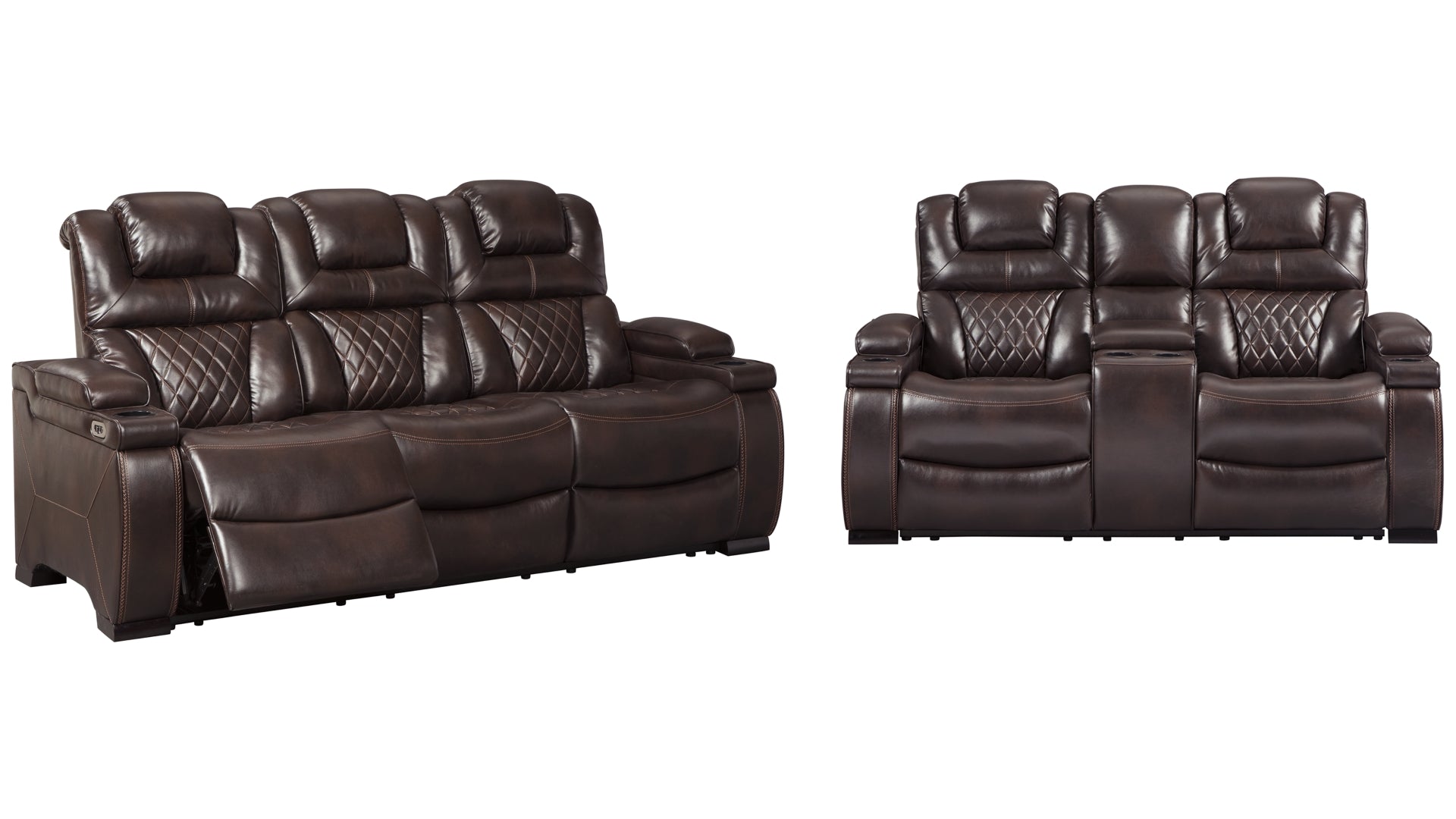 Warnerton Reclining  Sofa and Loveseat