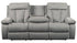Mitchiner Reclining Sofa with Drop Down Table