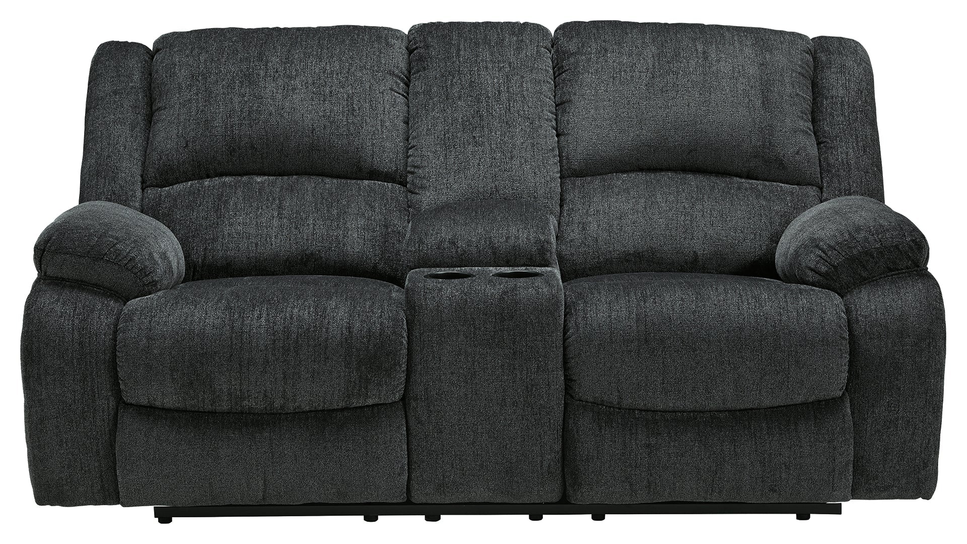 Draycoll Reclining Loveseat with Console