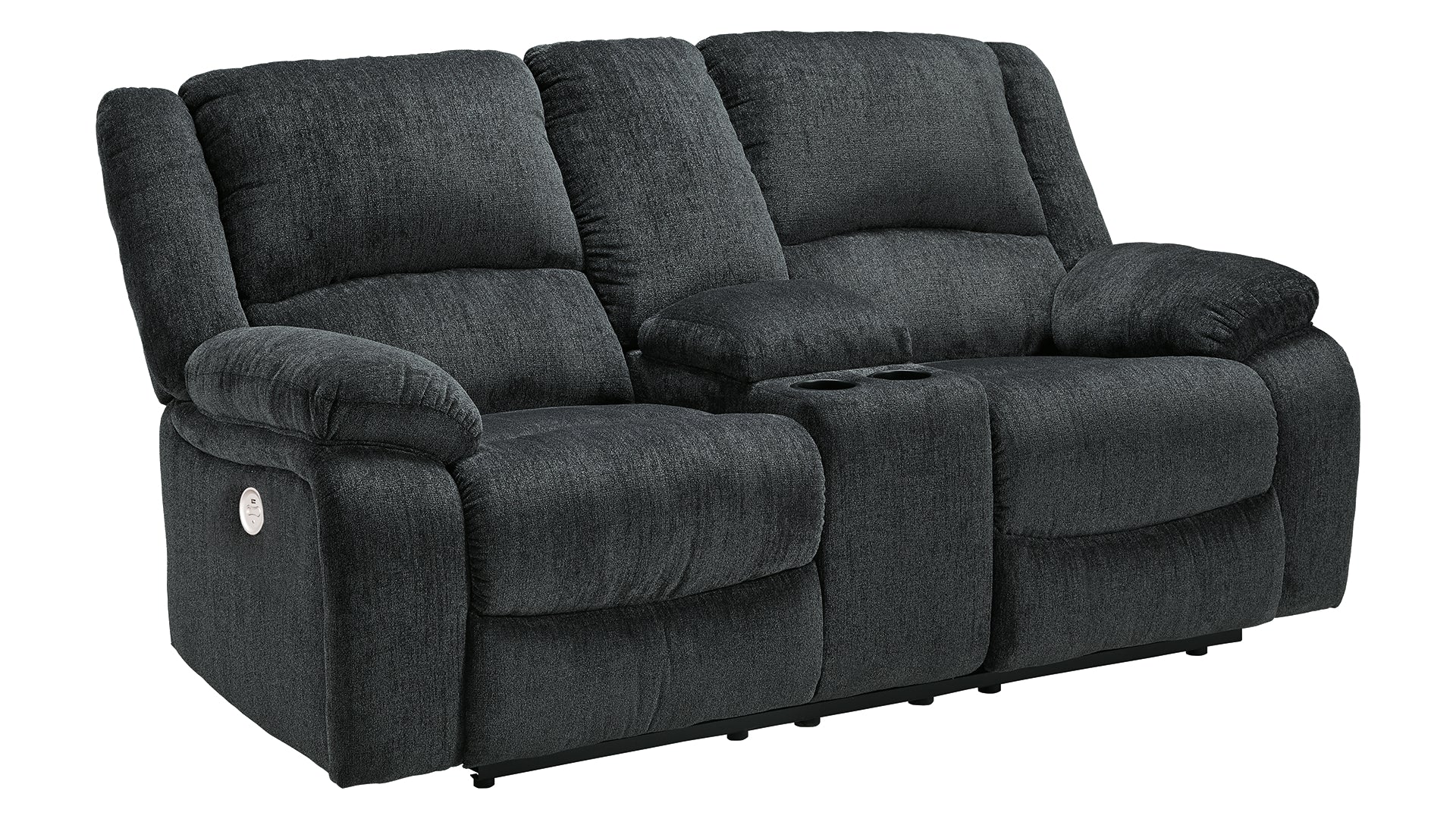 Draycoll Power Reclining Loveseat with Console
