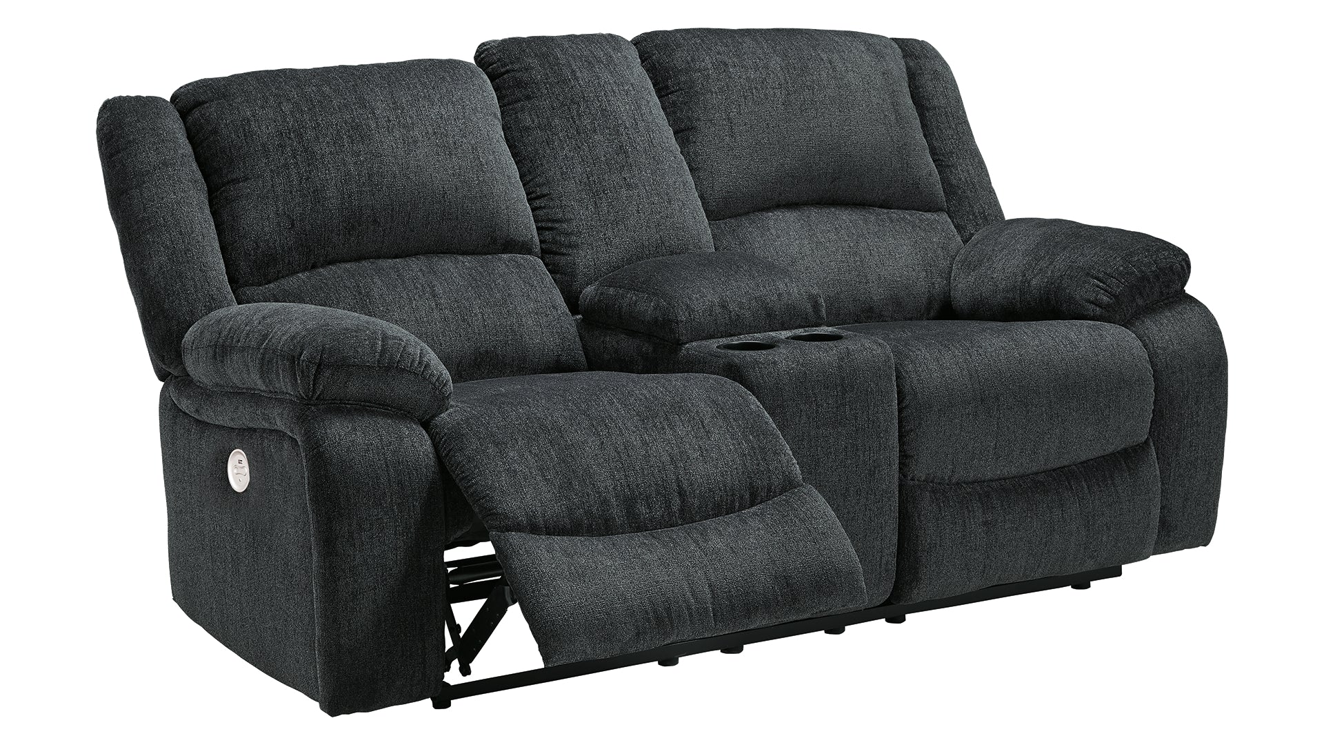 Draycoll Power Reclining Loveseat with Console