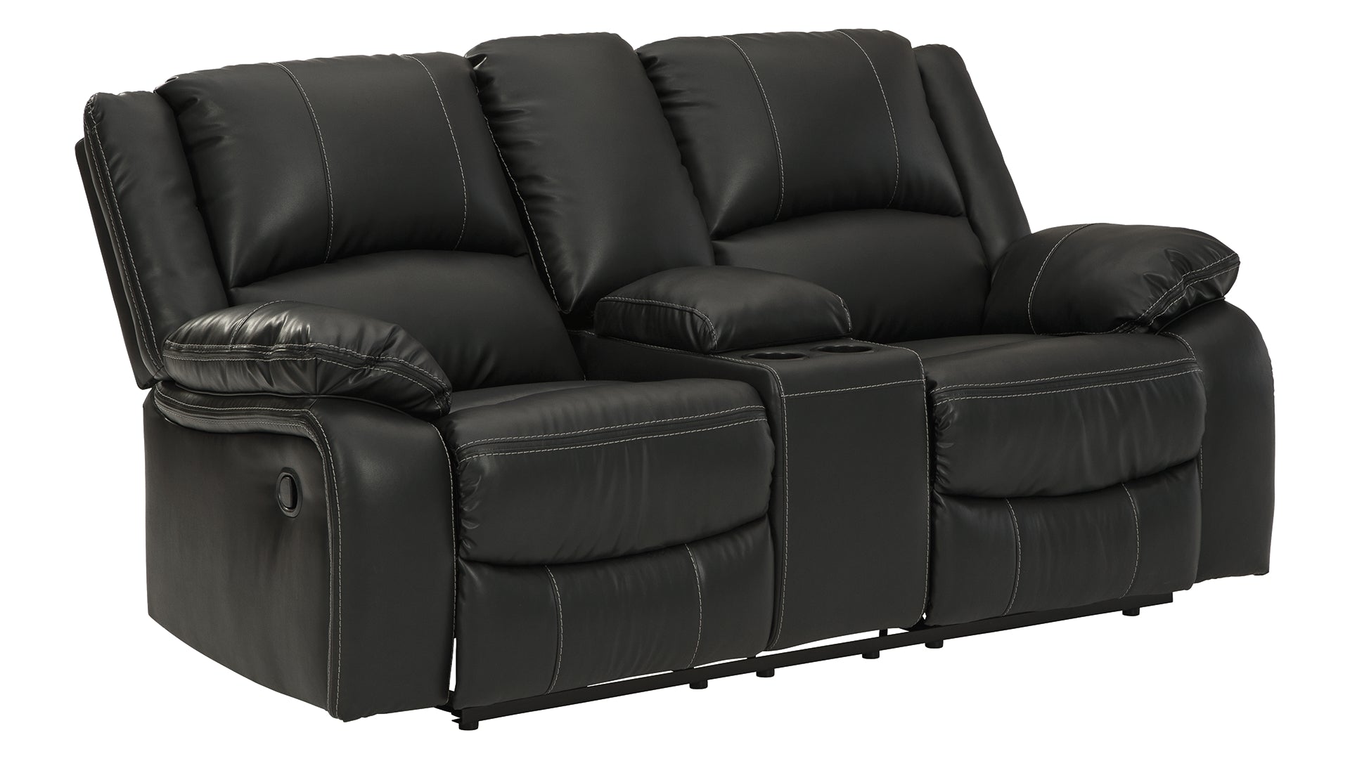 Calderwell Reclining Loveseat with Console
