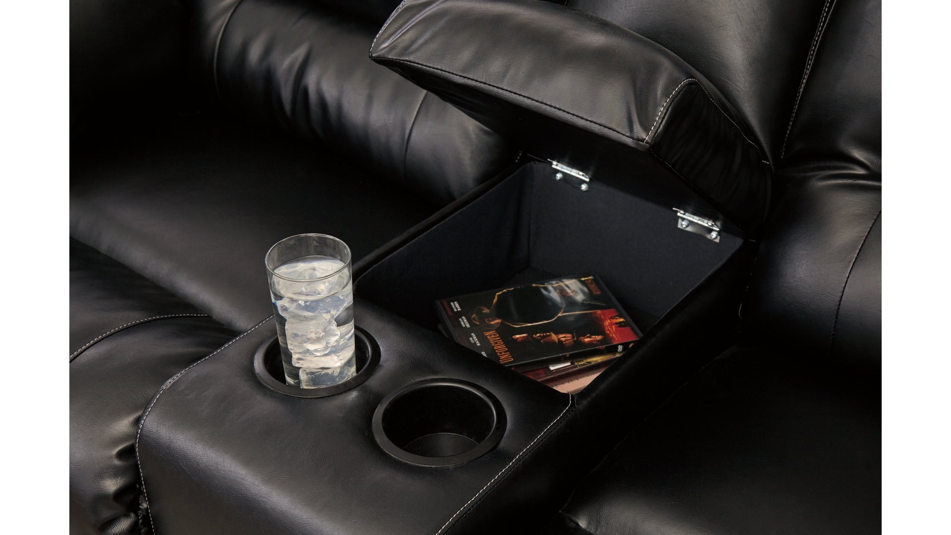 Vacherie Reclining Loveseat with Console
