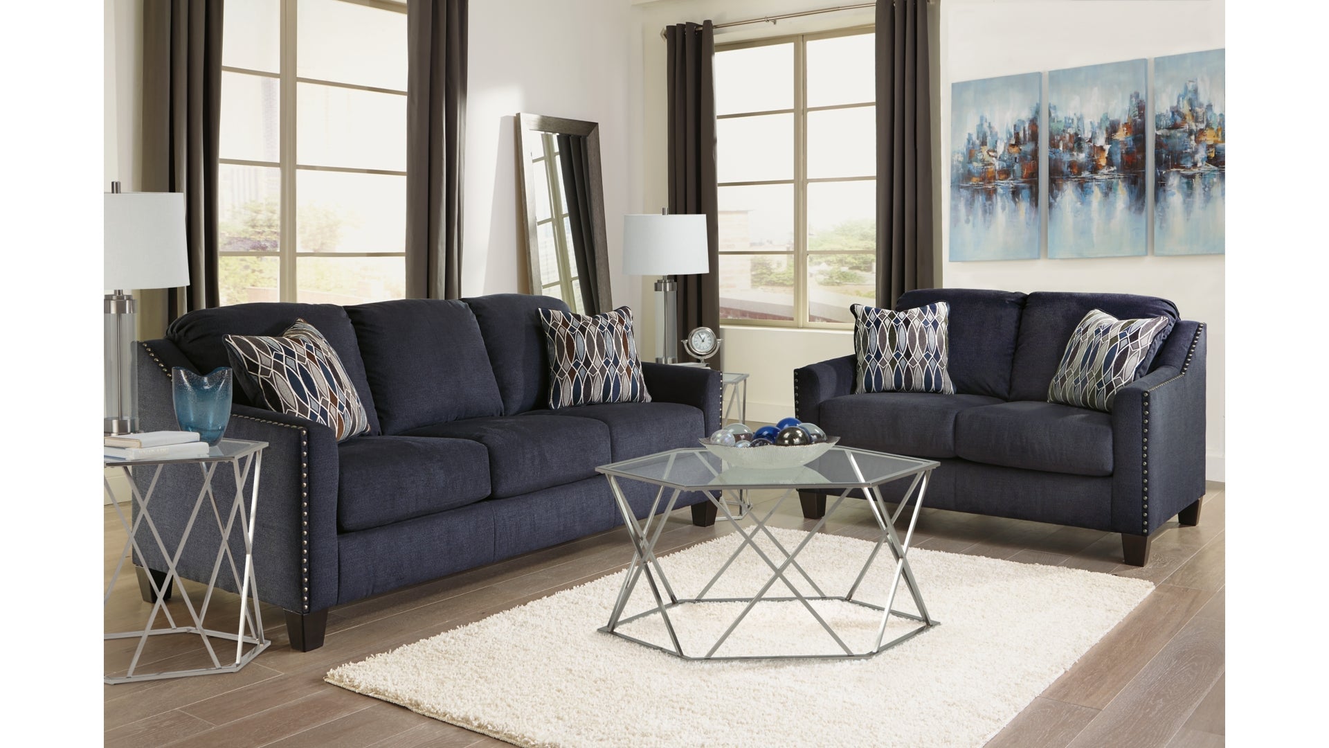 Creeal Heights Sofa and Loveseat