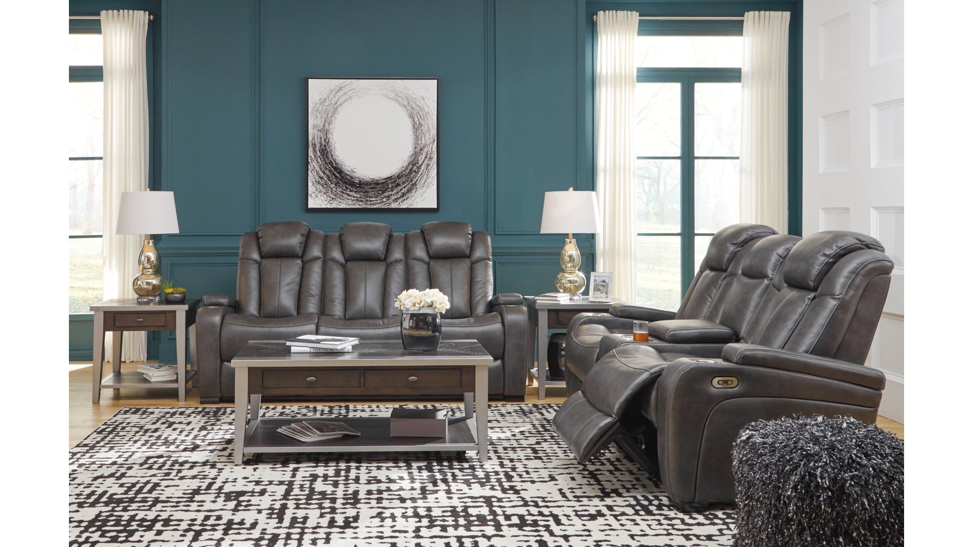 Turbulance Sofa and Loveseat