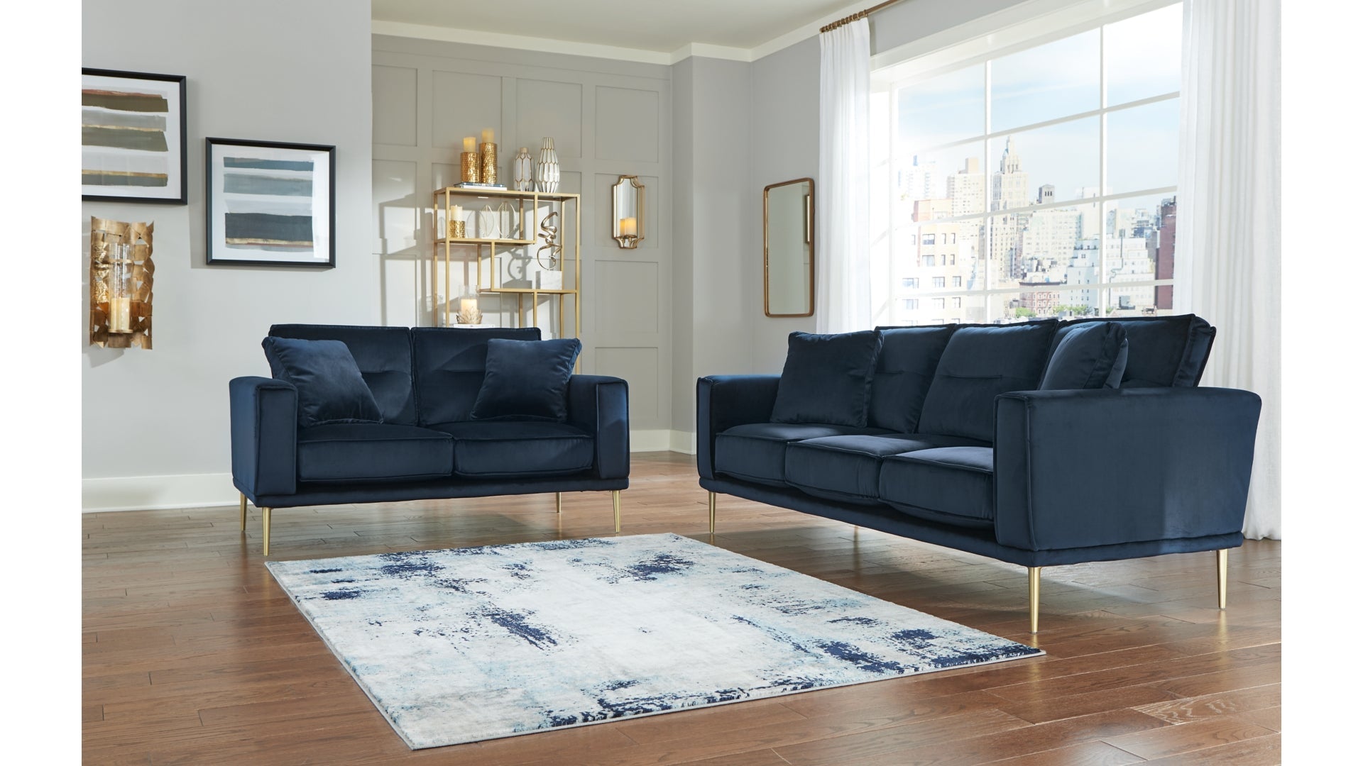 Macleary Sofa and Loveseat