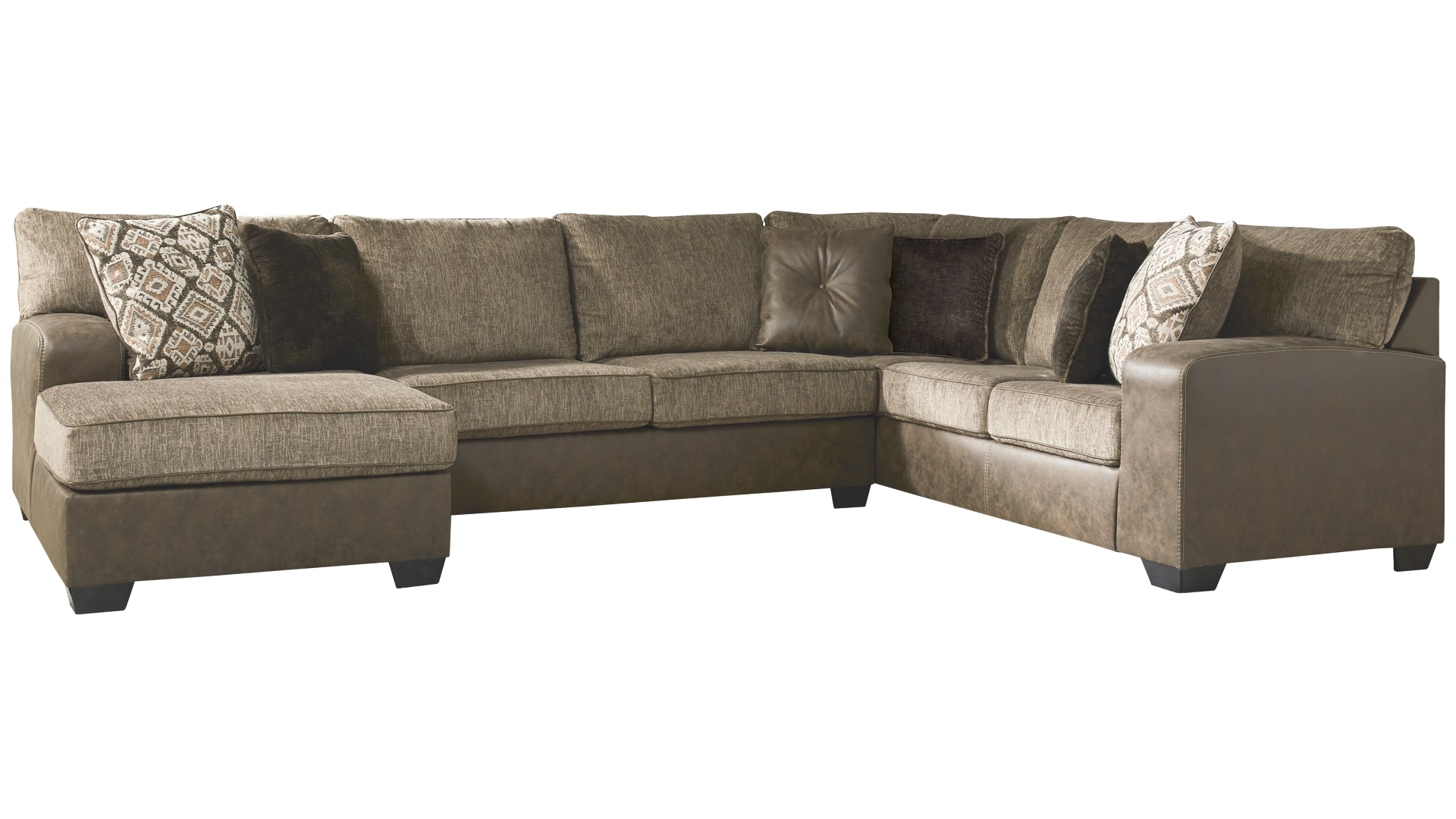 Abalone 3-Piece Sectional with Chaise