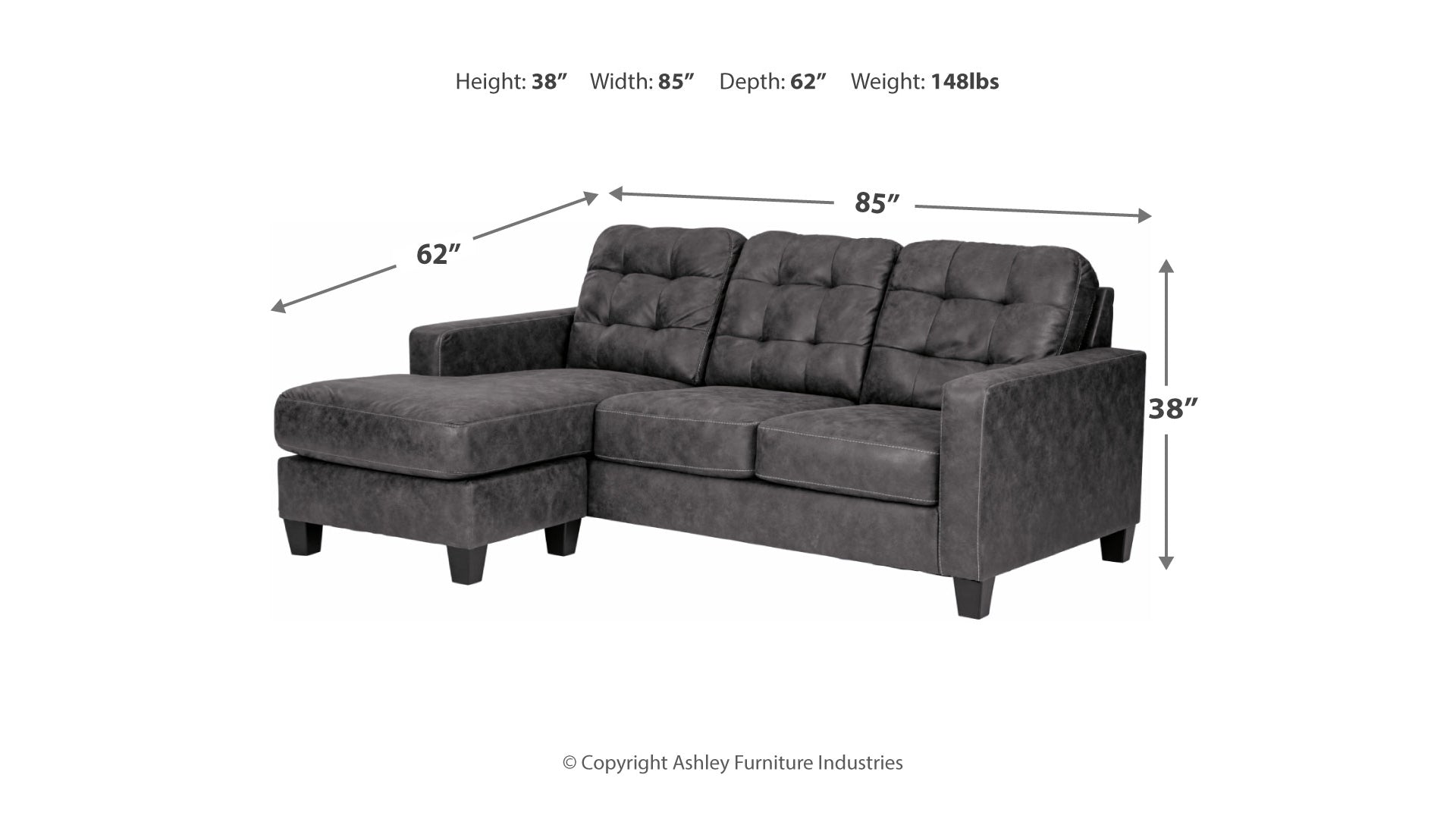 Venaldi Sofa Chaise