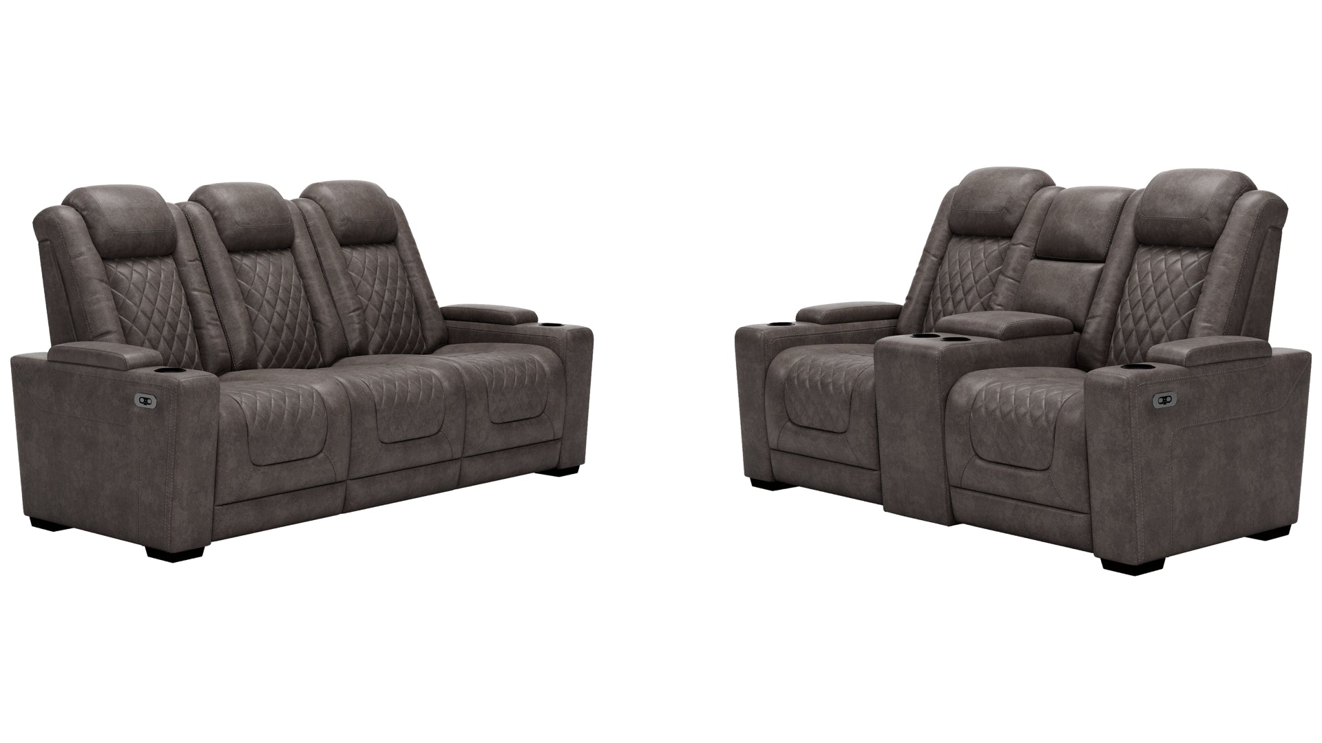 HyllMont Sofa and Loveseat