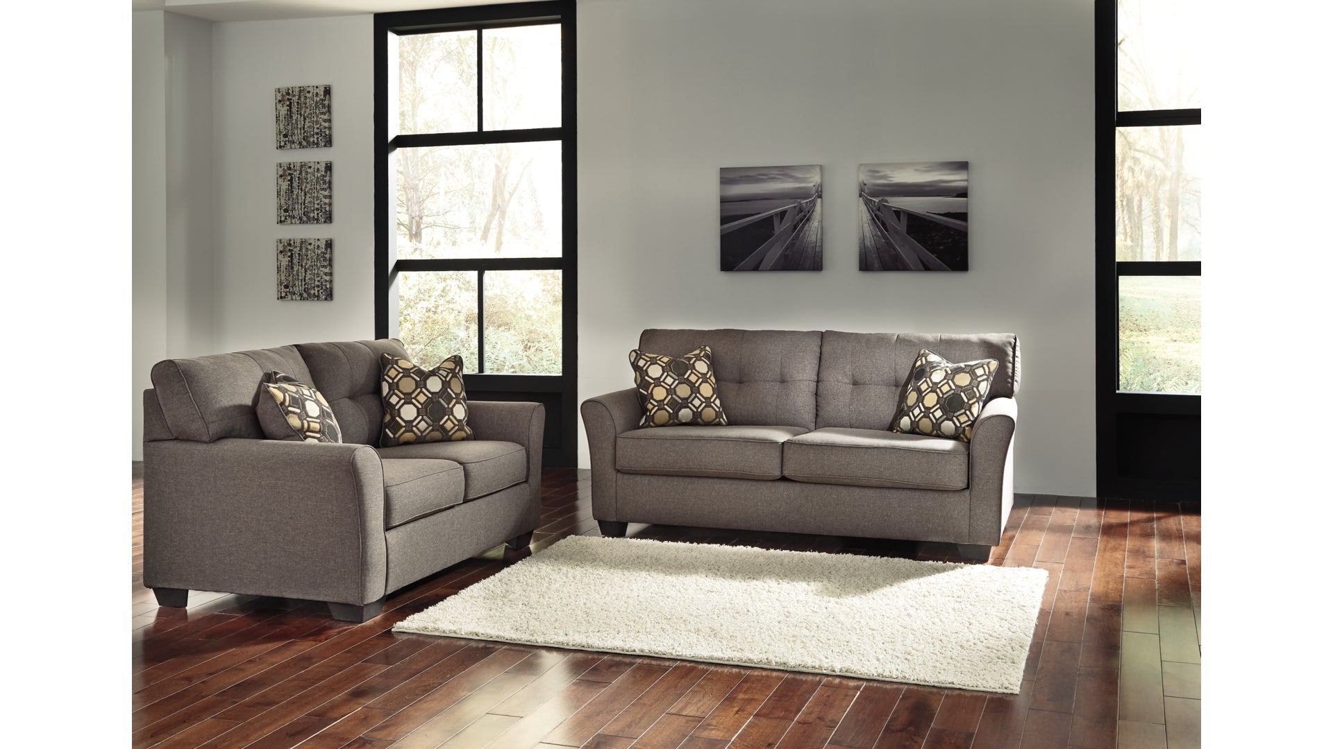 Tibbee Sofa and Loveseat