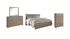 Culverbach King Panel Bed with Mirrored Dresser and Chest