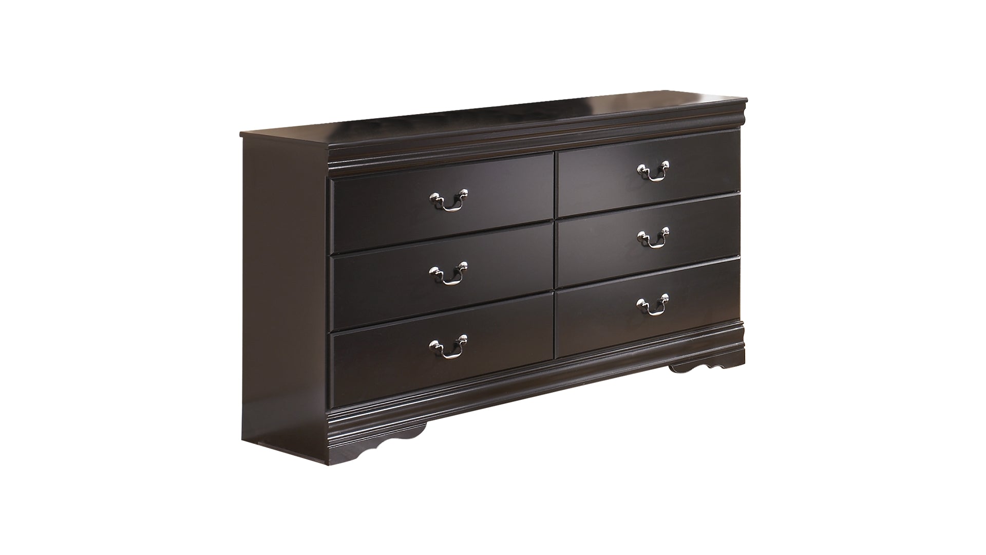 Huey Vineyard Queen Sleigh Headboard Bed with Dresser