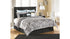 Bostwick Shoals King Panel Bed with Mirrored Dresser and Chest