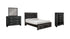 Kaydell Queen Panel Bed with Storage with Mirrored Dresser and Chest