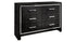 Kaydell Queen Upholstered Panel Bed with Dresser