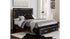 Kaydell Queen Panel Bed with Storage with Mirrored Dresser and Chest