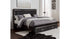Kaydell King Panel Bed with Storage with Mirrored Dresser and Chest