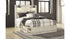 Cambeck Queen Panel Bed with 2 Storage Drawers with Dresser