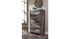 Derekson Queen Panel Bed with 6 Storage Drawers with Mirrored Dresser and Chest