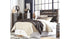 Drystan Queen Panel Headboard Bed with Mirrored Dresser and Chest