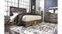 Drystan King Panel Bed with Mirrored Dresser, Chest and Nightstand