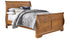 Bittersweet Queen Sleigh Bed with Mirrored Dresser and Chest