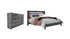 Baystorm King Panel Bed with Dresser