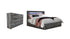 Baystorm King Panel Bed with 4 Storage Drawers with Dresser