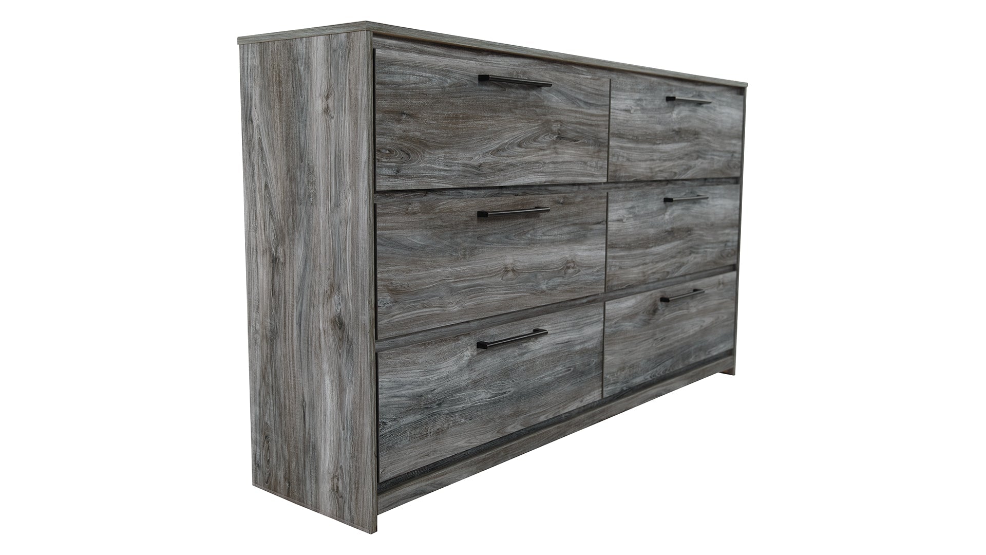 Baystorm Queen Panel Bed with 4 Storage Drawers with Dresser