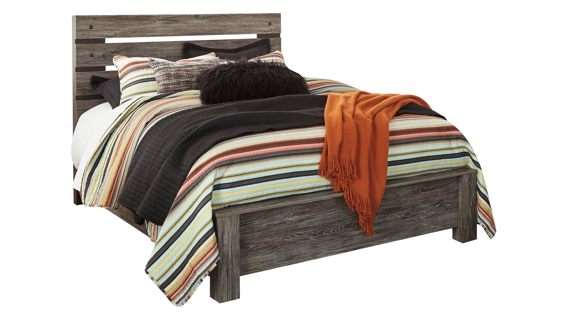 Cazenfeld Queen Panel Bed with Dresser
